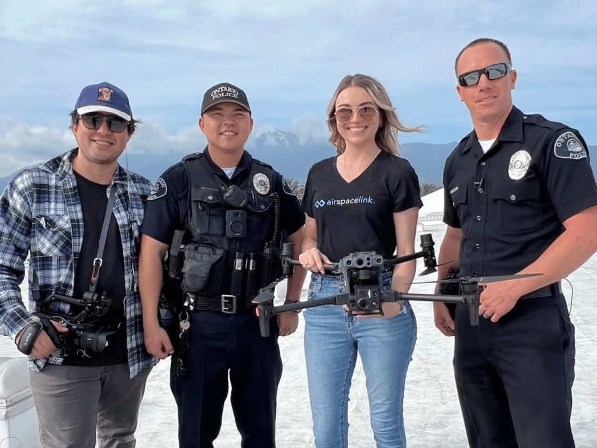 Airspace Link with members of Ontario's first response drone team